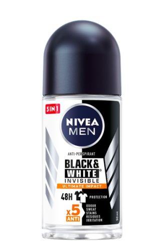 Nivea Men roll-on Black &amp; White Invisible Ultimate Impact 50ml